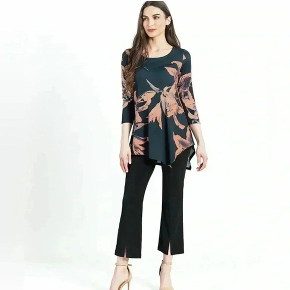 Clara sun Woo Lily Kerchief Angle Hem Tunic Size Small - Picture 1 of 5